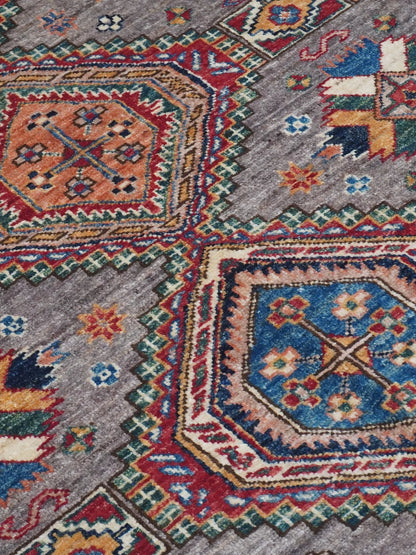 Supreme Kazak Grey Rug 2.91m x 2.48m