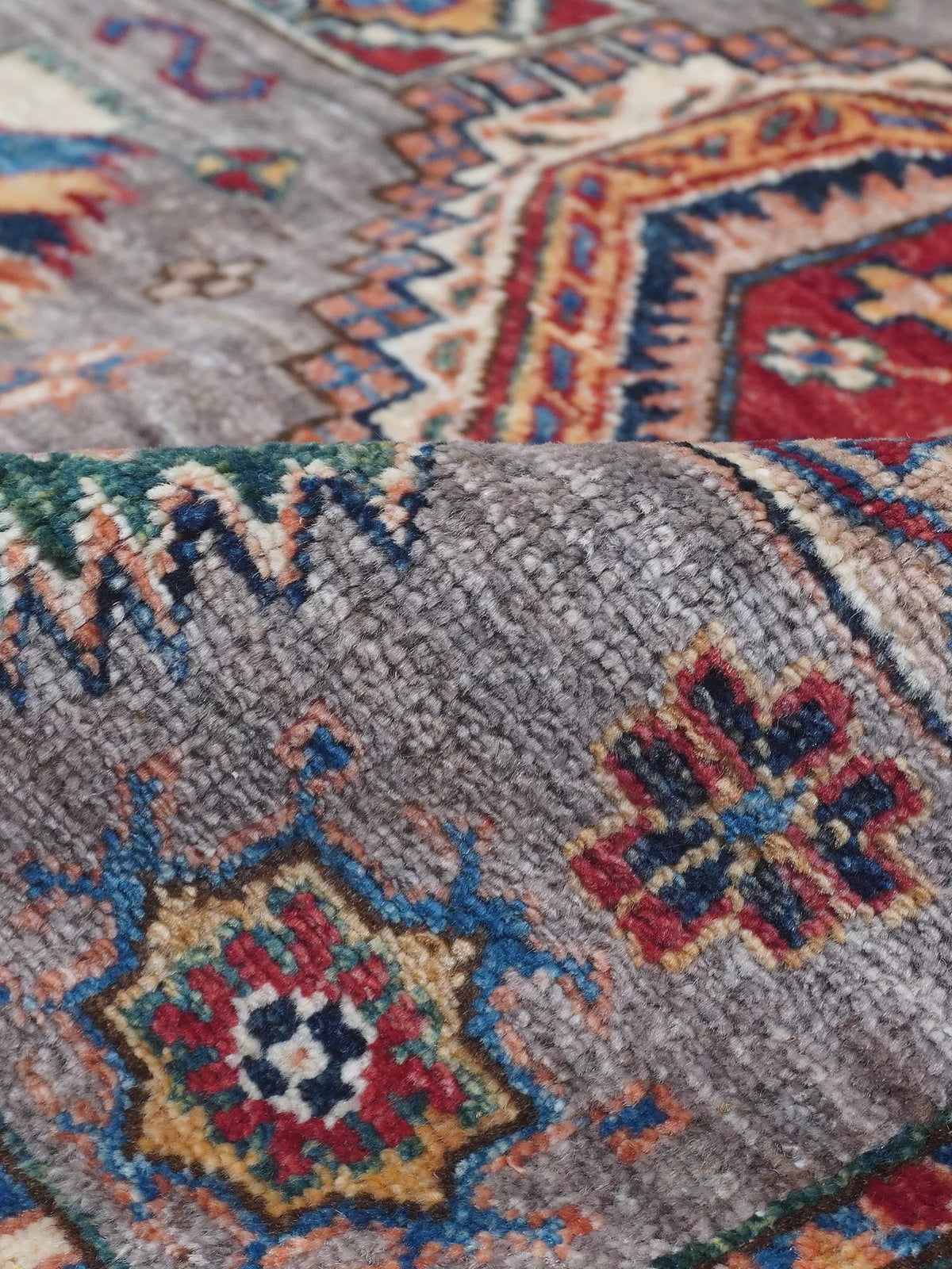 Supreme Kazak Grey Rug 2.91m x 2.48m