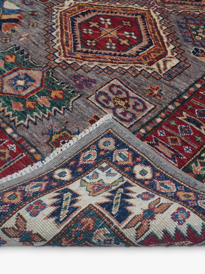 Supreme Kazak Grey Rug 2.91m x 2.48m