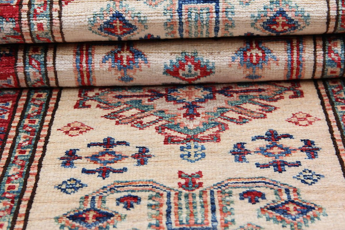 Supreme Kazak Beige Rug 1.77m x 0.60m