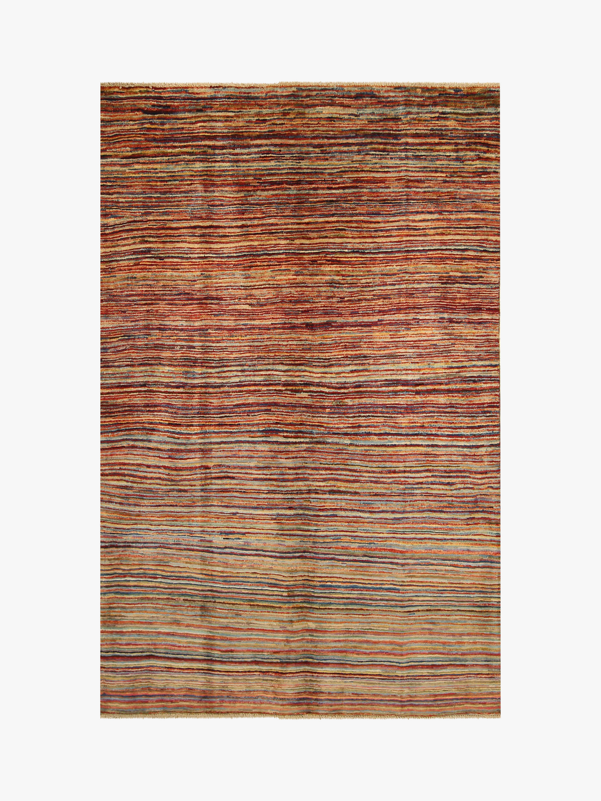 Stripe Gabbeh Multi Rug 1.88m x 1.20m
