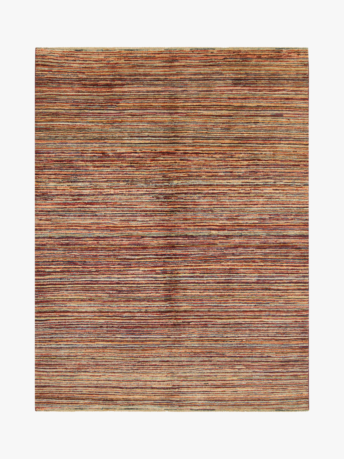 Stripe Gabbeh Multi Rug 1.98m x 1.48m