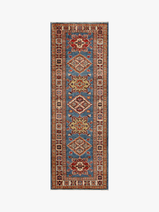 Supreme Kazak Blue Rug 1.82m x 0.62m