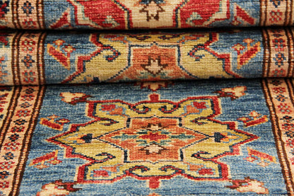 Supreme Kazak Blue Rug 1.82m x 0.62m