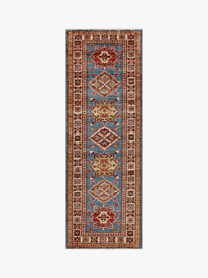 Supreme Kazak Blue Rug 1.83m x 0.63m