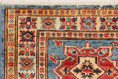 Supreme Kazak Blue Rug 1.83m x 0.63m