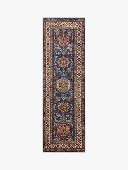 Supreme Kazak Blue Rug 1.84m x 0.61m