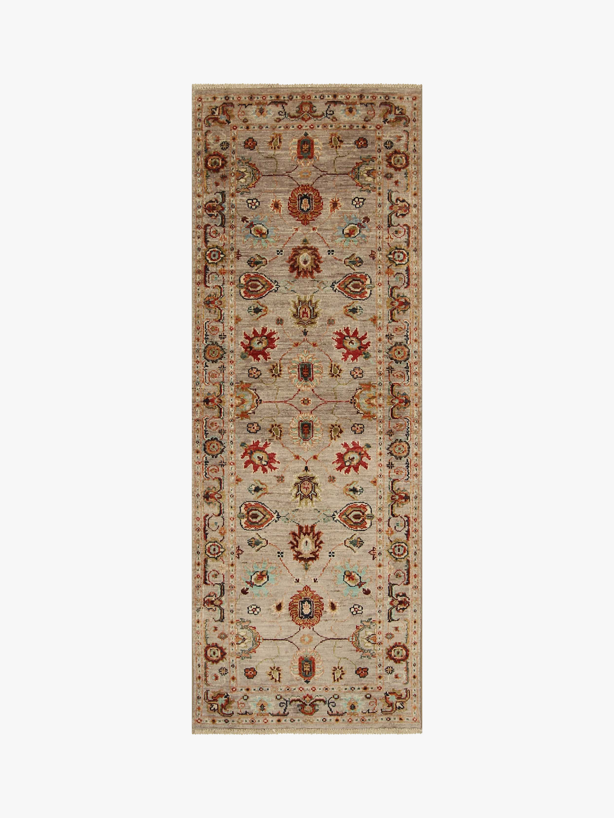 Sultani Grey Rug 1.78m x 0.62m