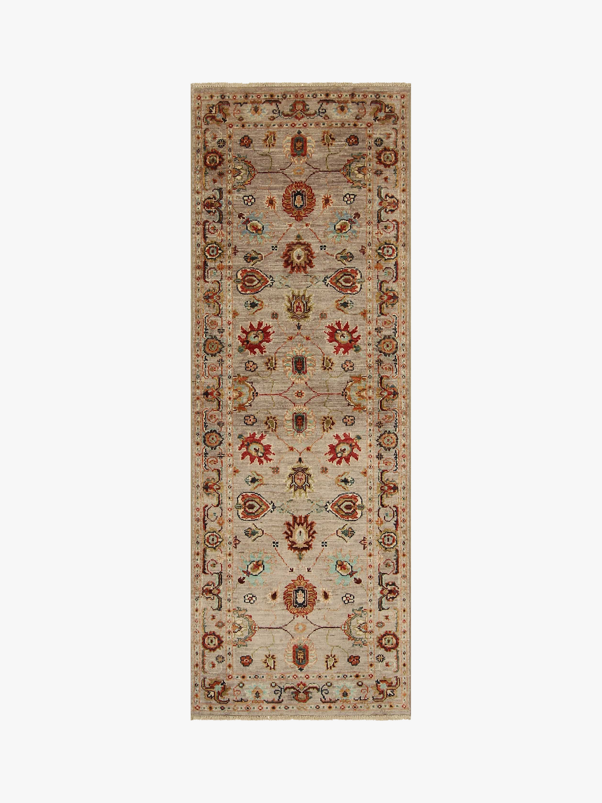 Sultani Grey Rug 1.78m x 0.62m