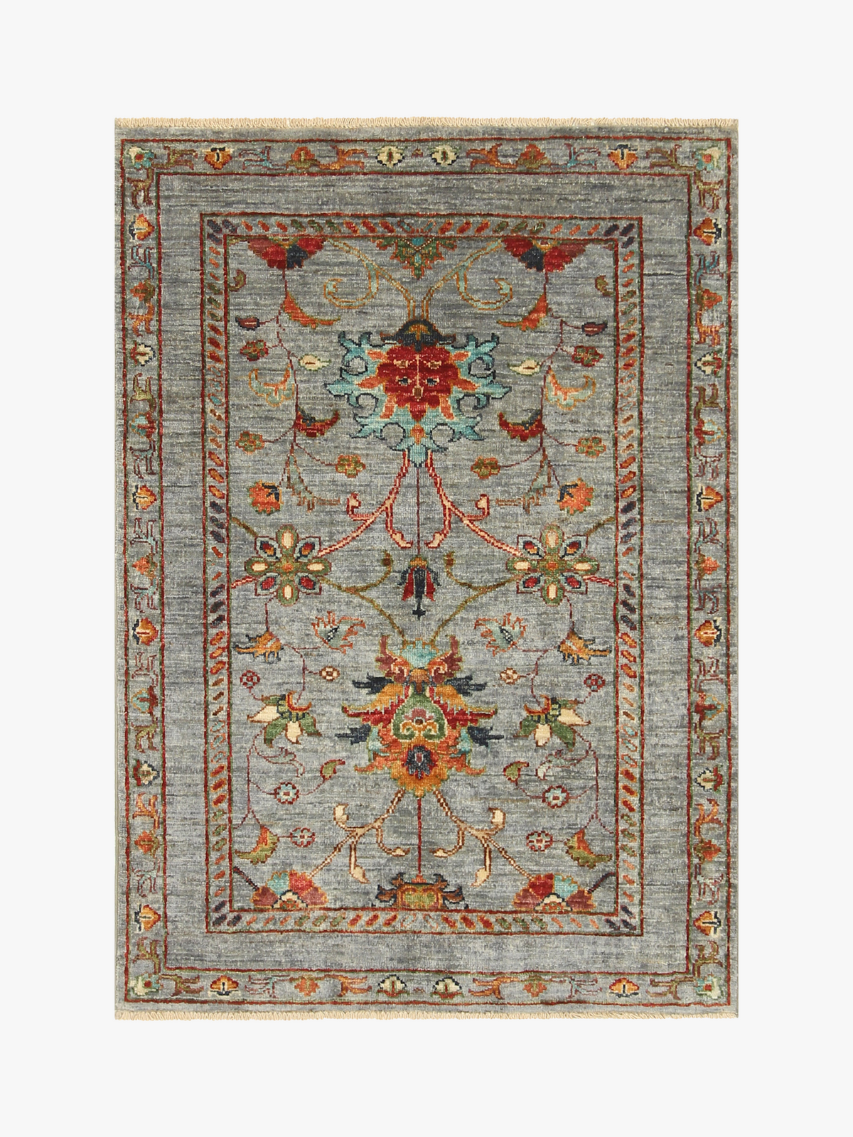 Sultani Grey Rug 1.19m x 0.82m