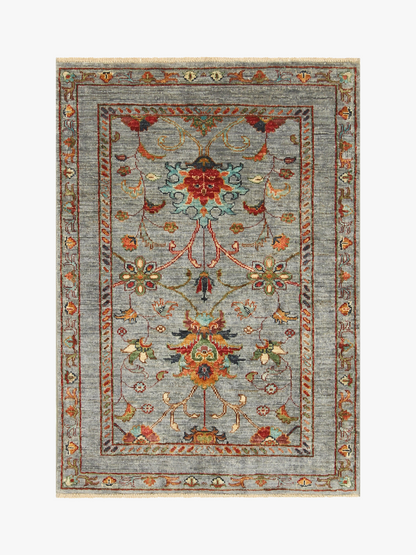 Sultani Grey Rug 1.19m x 0.82m