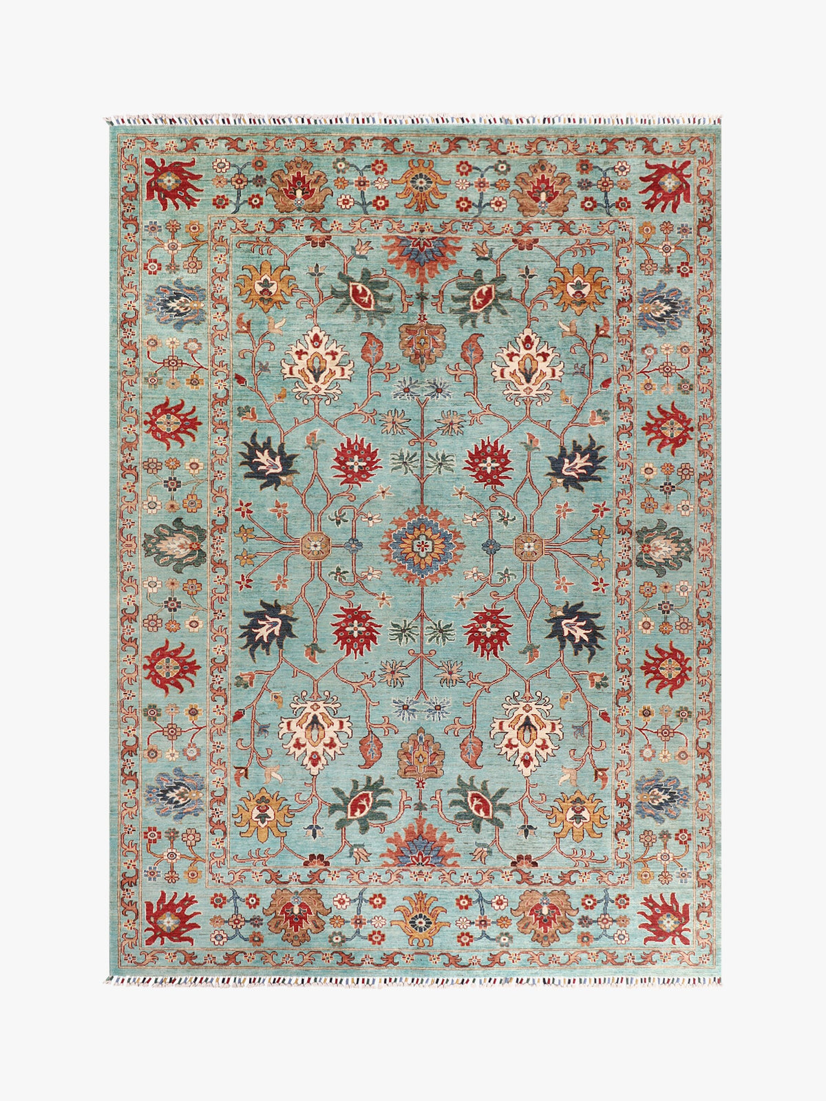 Sultani Majestic Aqua Rug