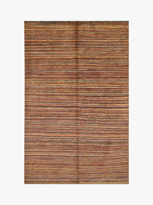 Stripe Gabbeh Multi Rug 1.81m x 1.19m