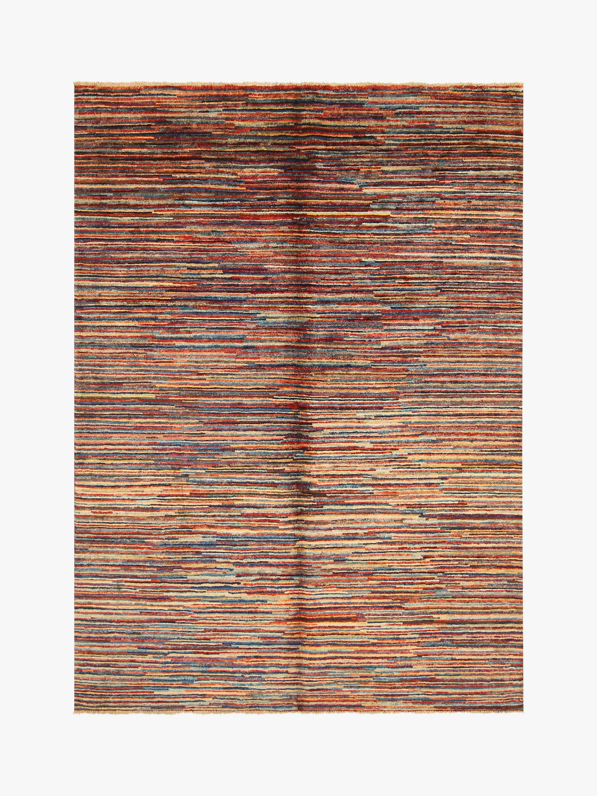 Stripe Gabbeh Multi Rug 1.96m x 1.45m