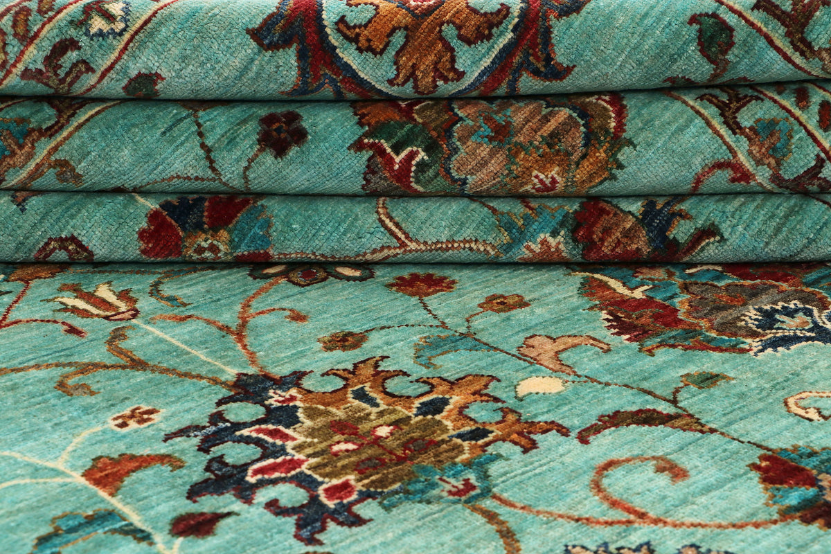 Sultani Aqua Rug 3.03m x 2.45m