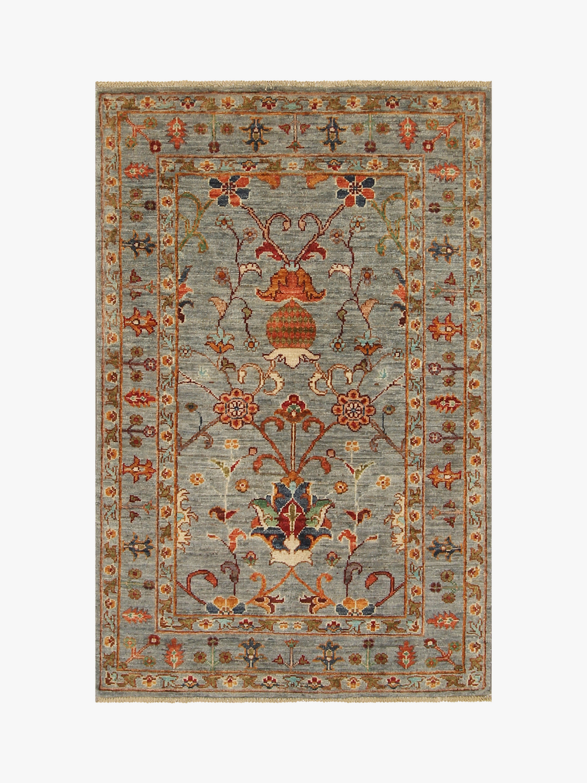 Sultani Grey Rug 1.30m x 0.81m