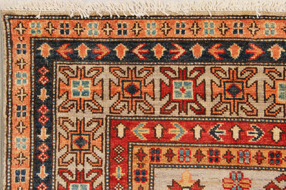 Supreme Kazak Grey Rug 1.47m x 1.01m