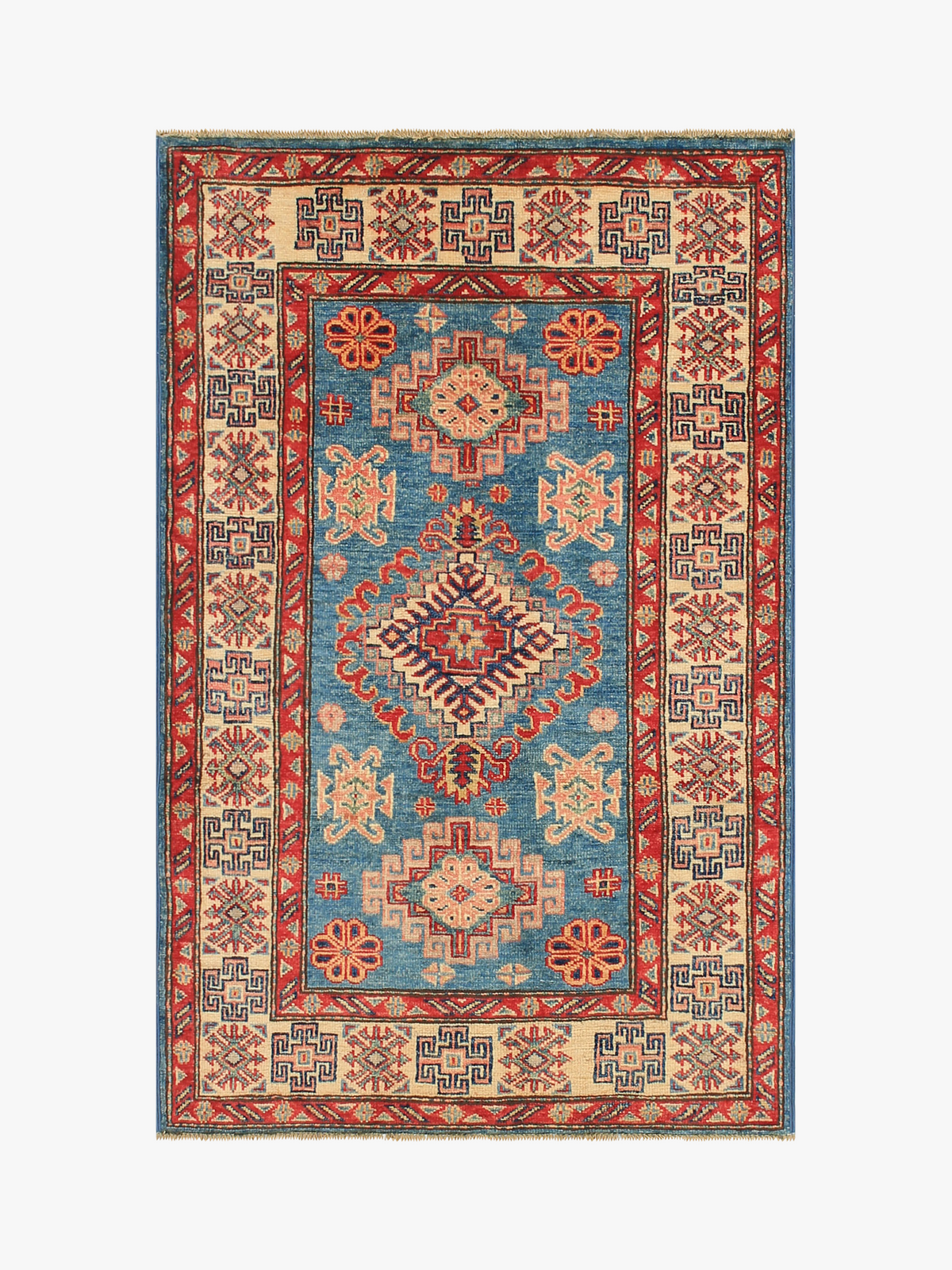 Supreme Kazak Blue Rug 1.20m x 0.79m