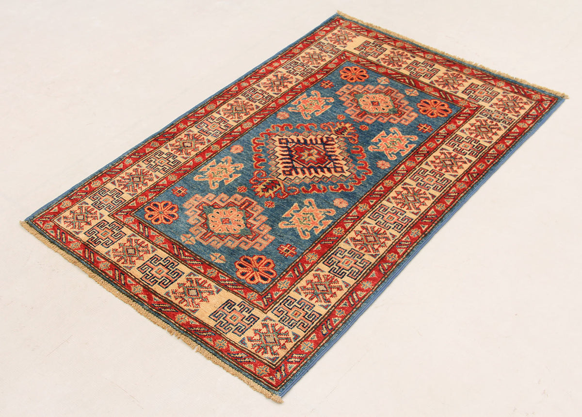 Supreme Kazak Blue Rug 1.20m x 0.79m
