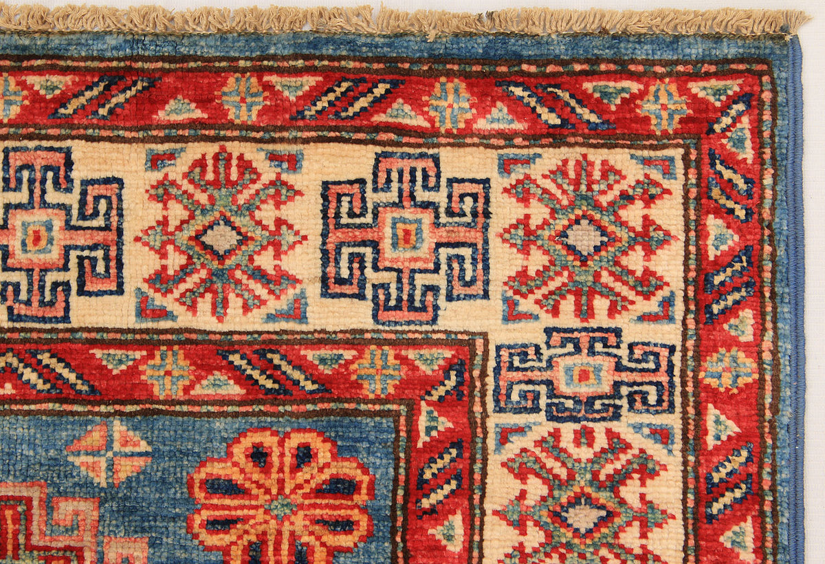 Supreme Kazak Blue Rug 1.20m x 0.79m