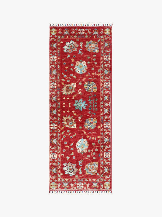 Sultani Red Rug 1.65m x 0.63m