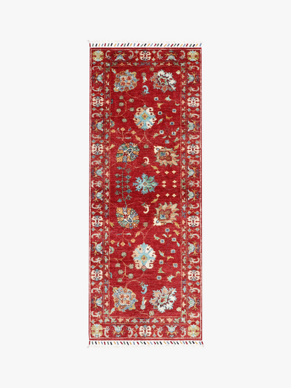 Sultani Red Rug 1.65m x 0.63m