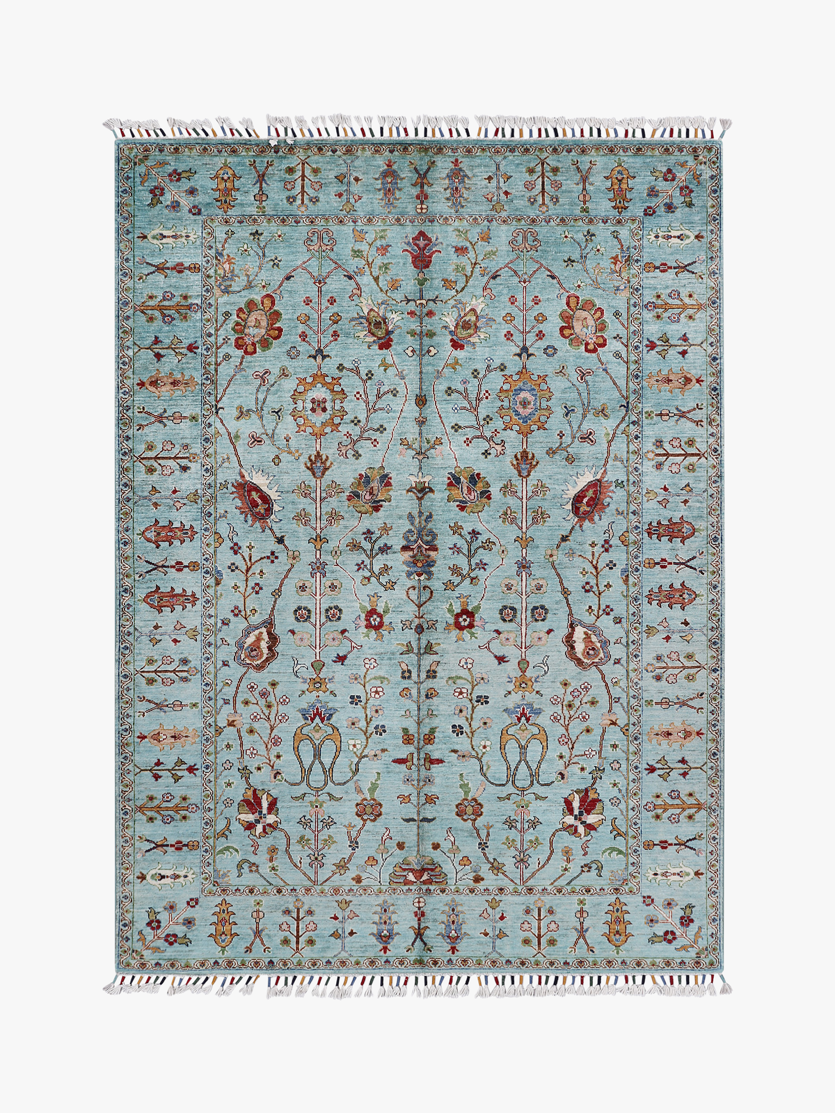 Sultani Palace Aqua Rug