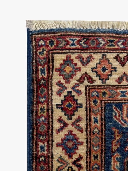 Supreme Kazak Blue Rug 1.84m x 0.61m