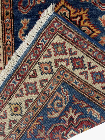 Supreme Kazak Blue Rug 1.84m x 0.61m