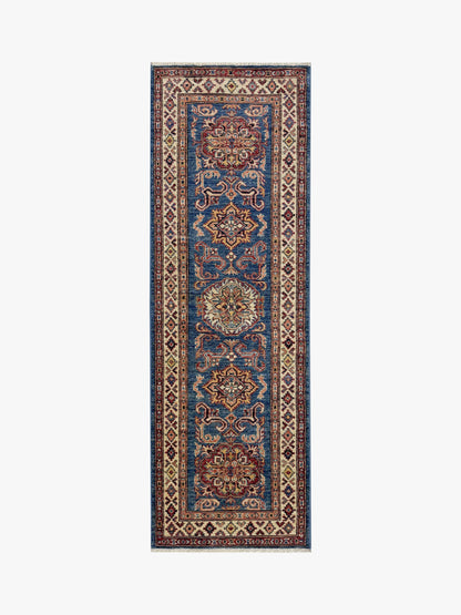 Supreme Kazak Blue Rug 1.84m x 0.63m