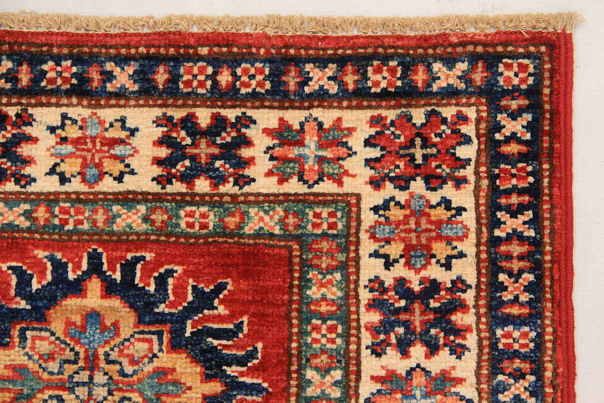 Supreme Kazak Red Rug 0.88m x 0.62m