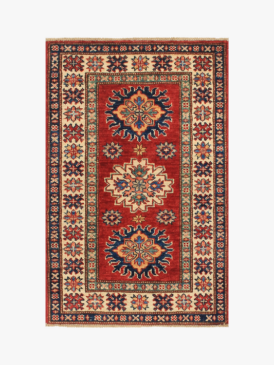 Supreme Kazak Red Rug 0.94m x 0.62m