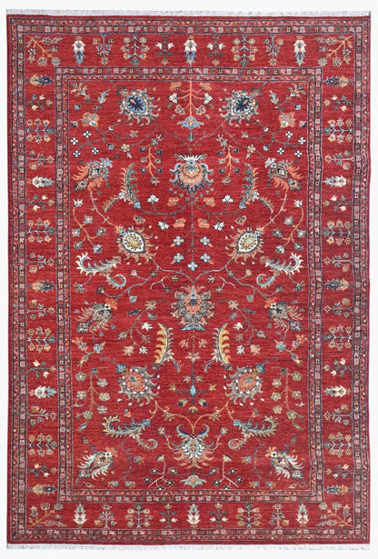Sultani Red Rug 3.00m x 2.03m