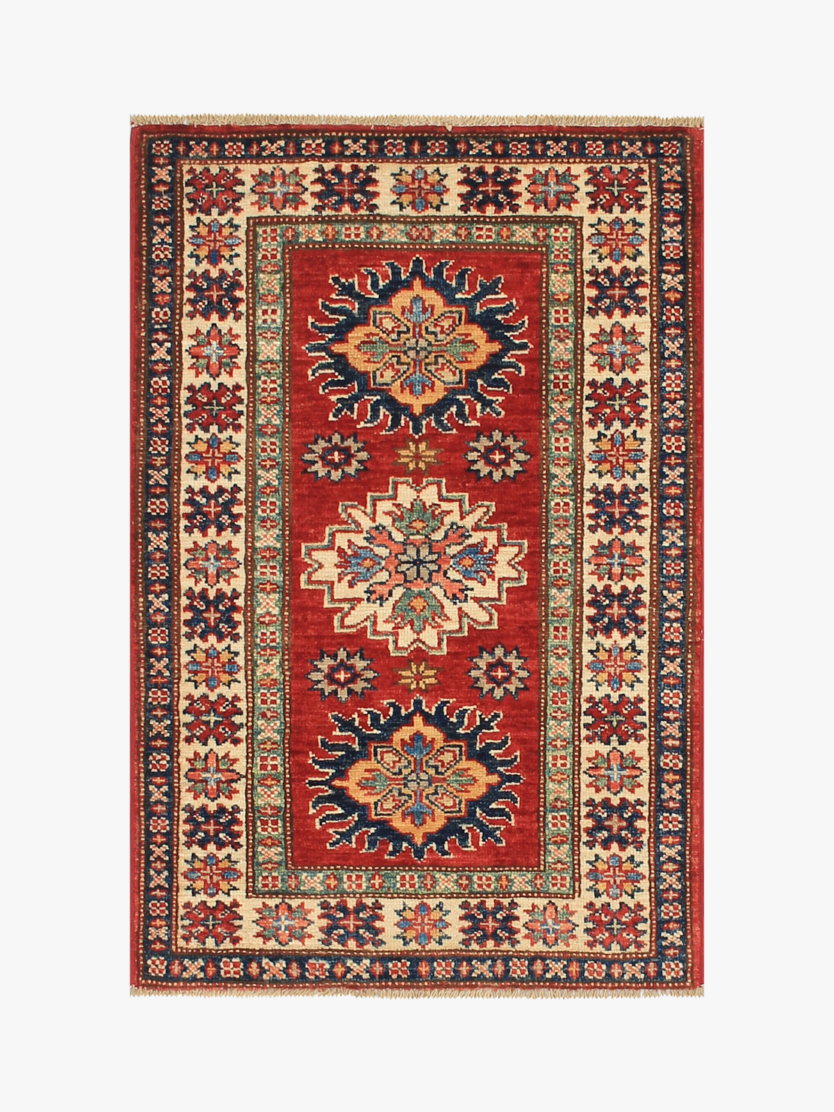Supreme Kazak Red Rug 0.95m x 0.63m