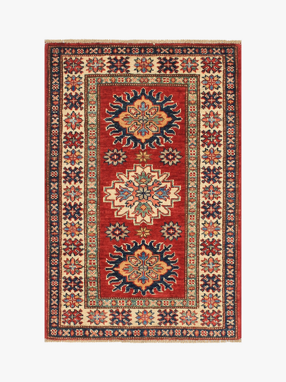 Supreme Kazak Red Rug 0.95m x 0.63m