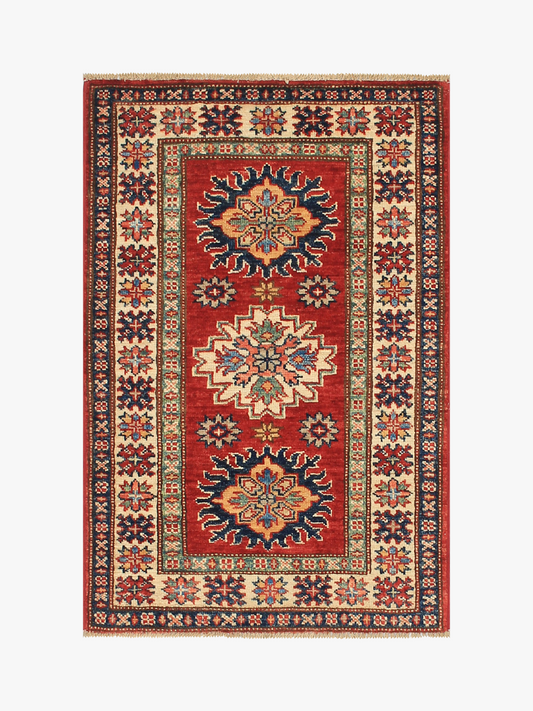 Supreme Kazak Red Rug 0.95m x 0.63m