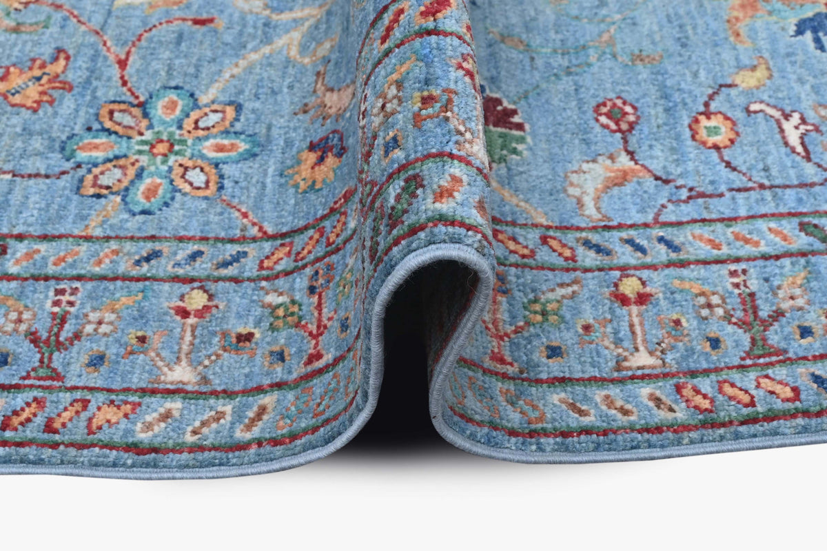 Sultani Blue Rug - 2.49m x 0.78m
