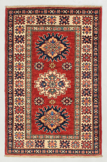 Supreme Kazak Red Rug 0.93m x 0.62m