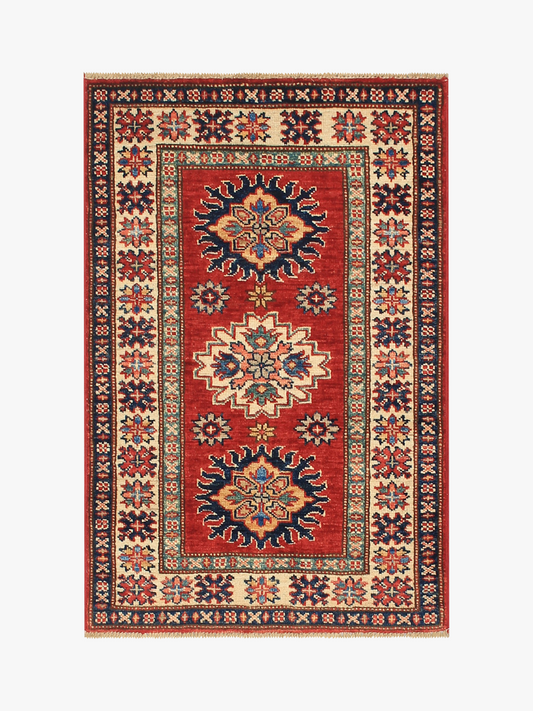 Supreme Kazak Red Rug 0.93m x 0.62m