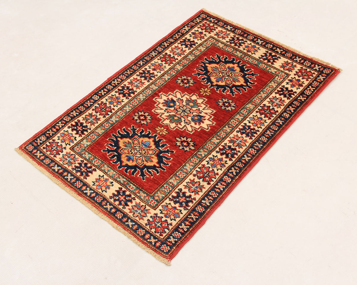 Supreme Kazak Red Rug 0.93m x 0.62m