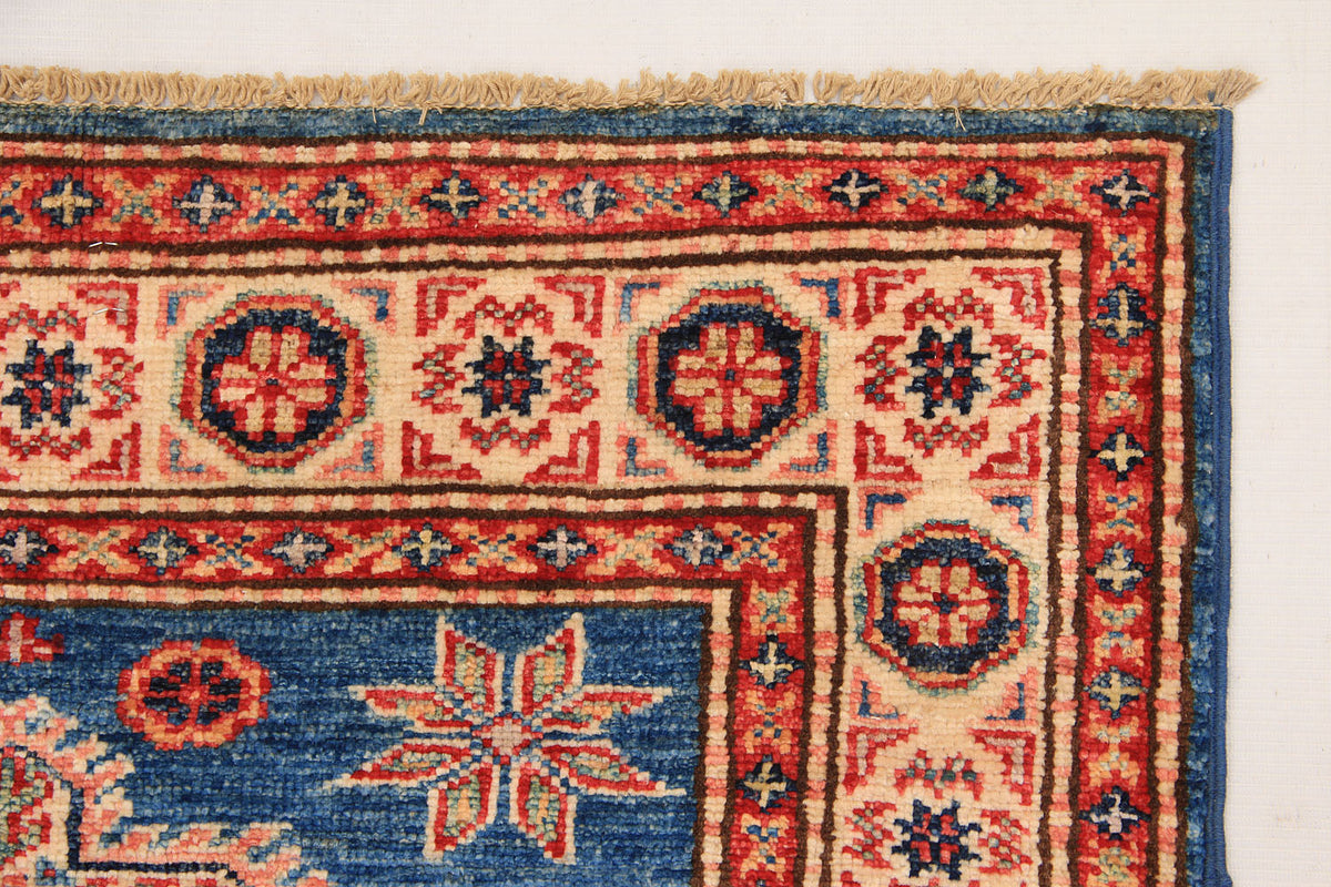 Supreme Kazak Blue Rug 1.20m x 0.83m