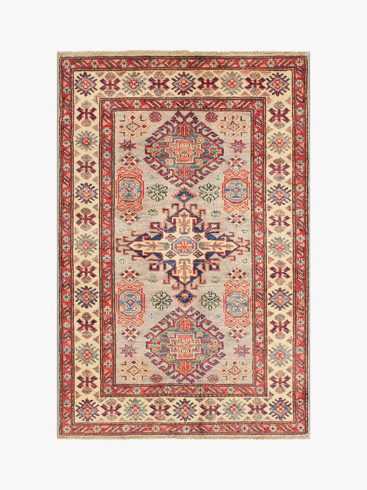Supreme Kazak Grey Rug 1.19m x 0.82m