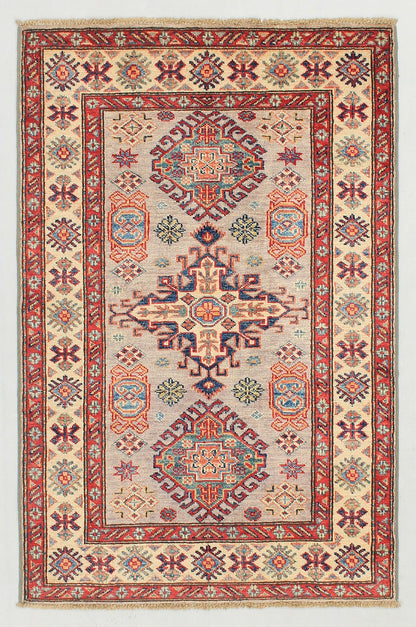Supreme Kazak Grey Rug 1.20m x 0.80m