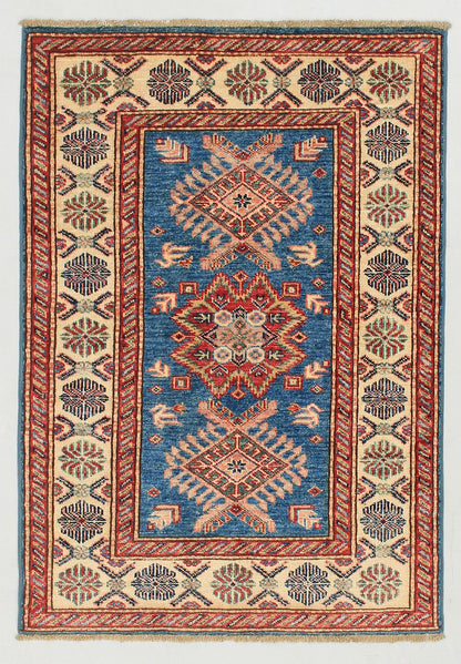 Supreme Kazak Blue Rug 1.20m x 0.86m