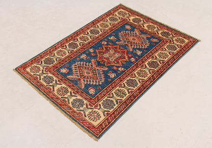Supreme Kazak Blue Rug 1.20m x 0.86m