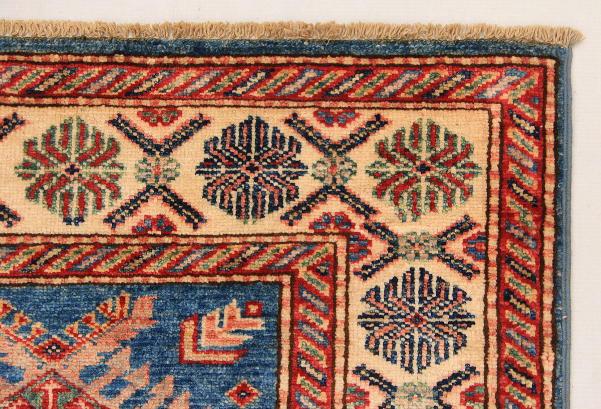 Supreme Kazak Blue Rug 1.20m x 0.86m