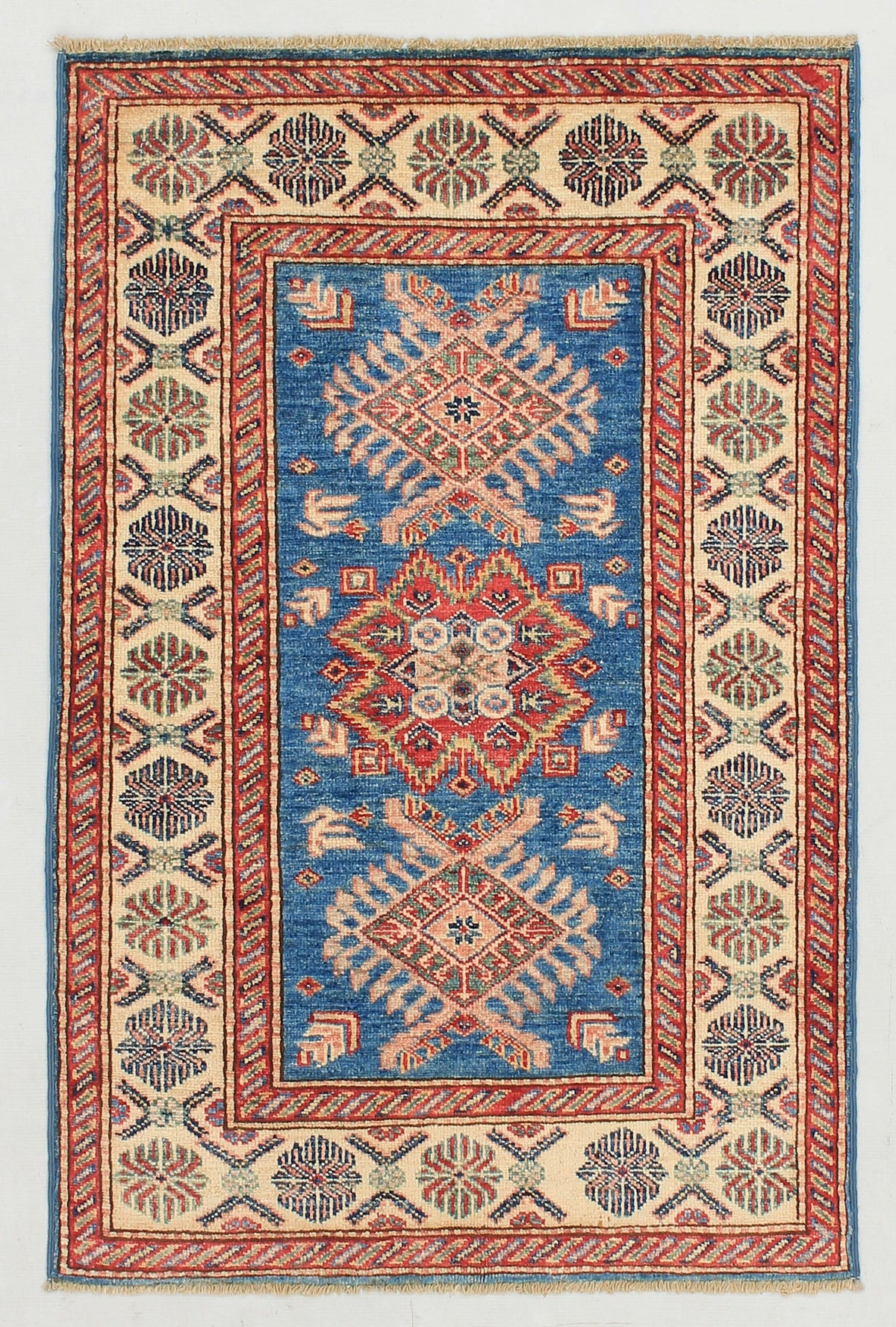 Supreme Kazak Blue Rug 1.21m x 0.81m