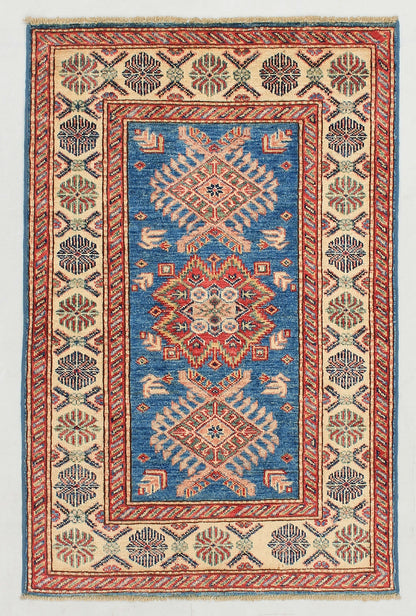 Supreme Kazak Blue Rug 1.21m x 0.81m