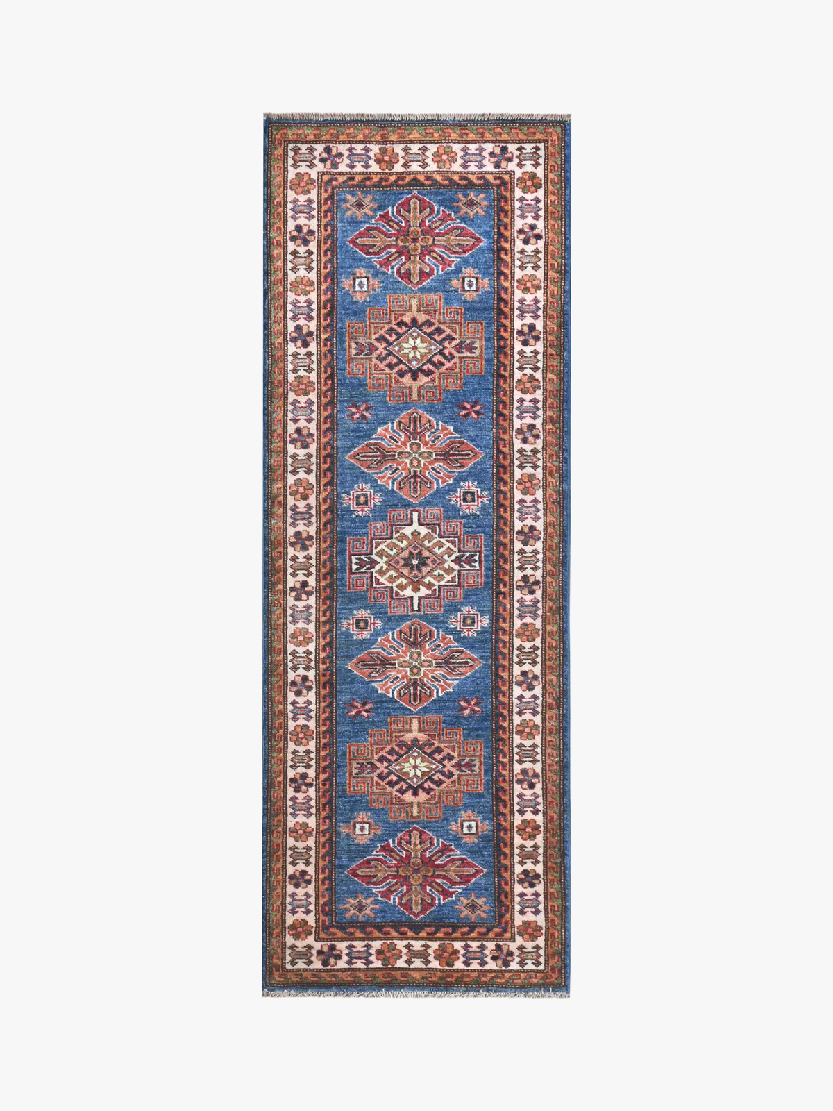Supreme Kazak Blue Rug 1.69m x 0.60m