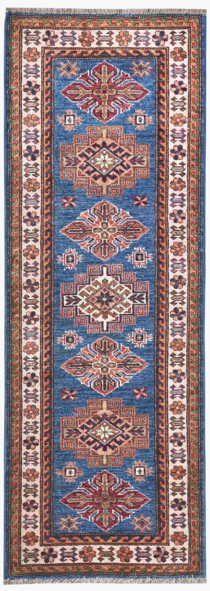 Supreme Kazak Blue Rug 1.69m x 0.60m